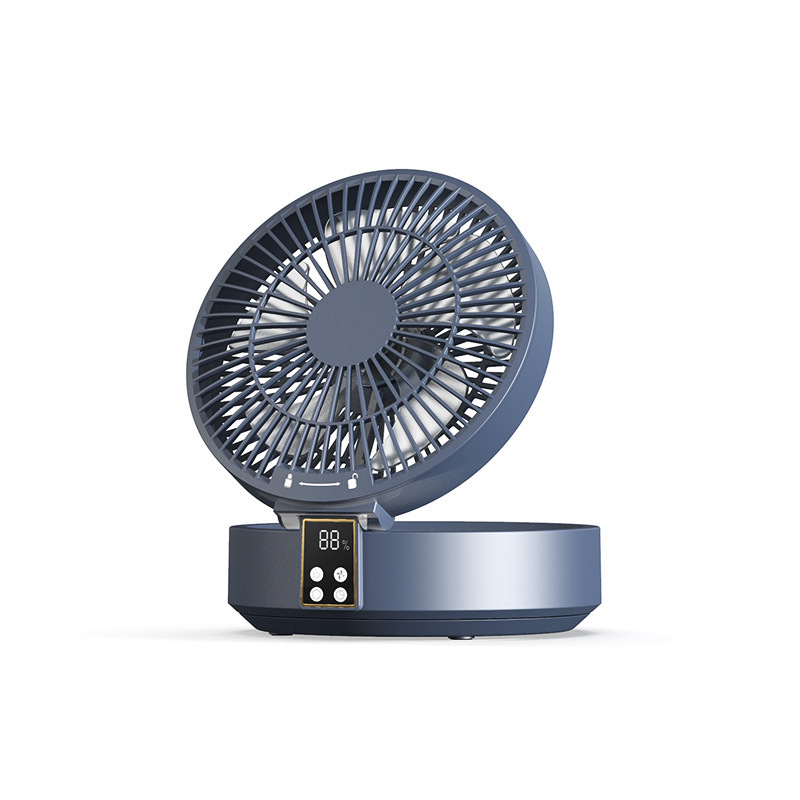 Remote Control Portable Rechargeable Ceiling Usb Electric Folding Fan Night Light Air Cooler Home-appliance Home - Image 9