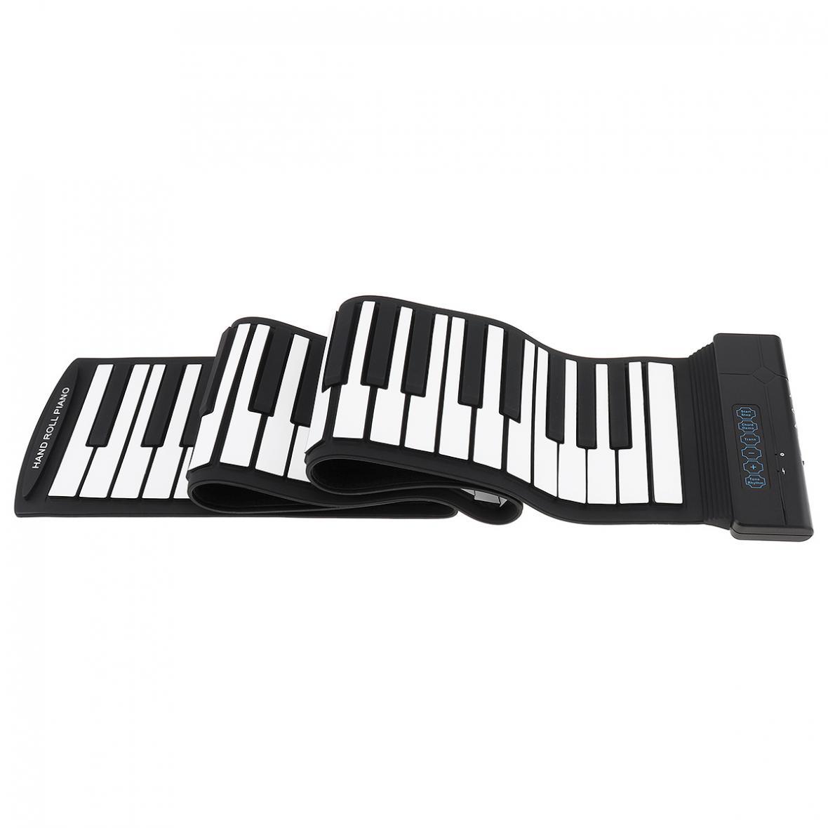 Portable Roll Up Piano 88 Keys Pure Musical Instrument Sound - Image 2