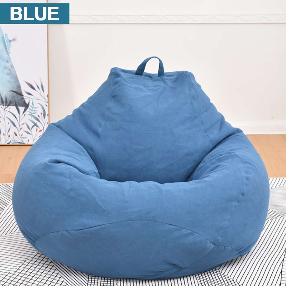 Comfortable Soft Giant Bean Bag Chair - Image 7