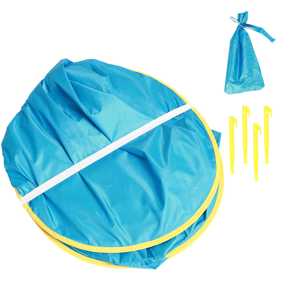 Baby Beach Tent Kids Outdoor Camping Easy Fold Up Waterproof Up Sun Awning Tent UV-protecting - Image 2