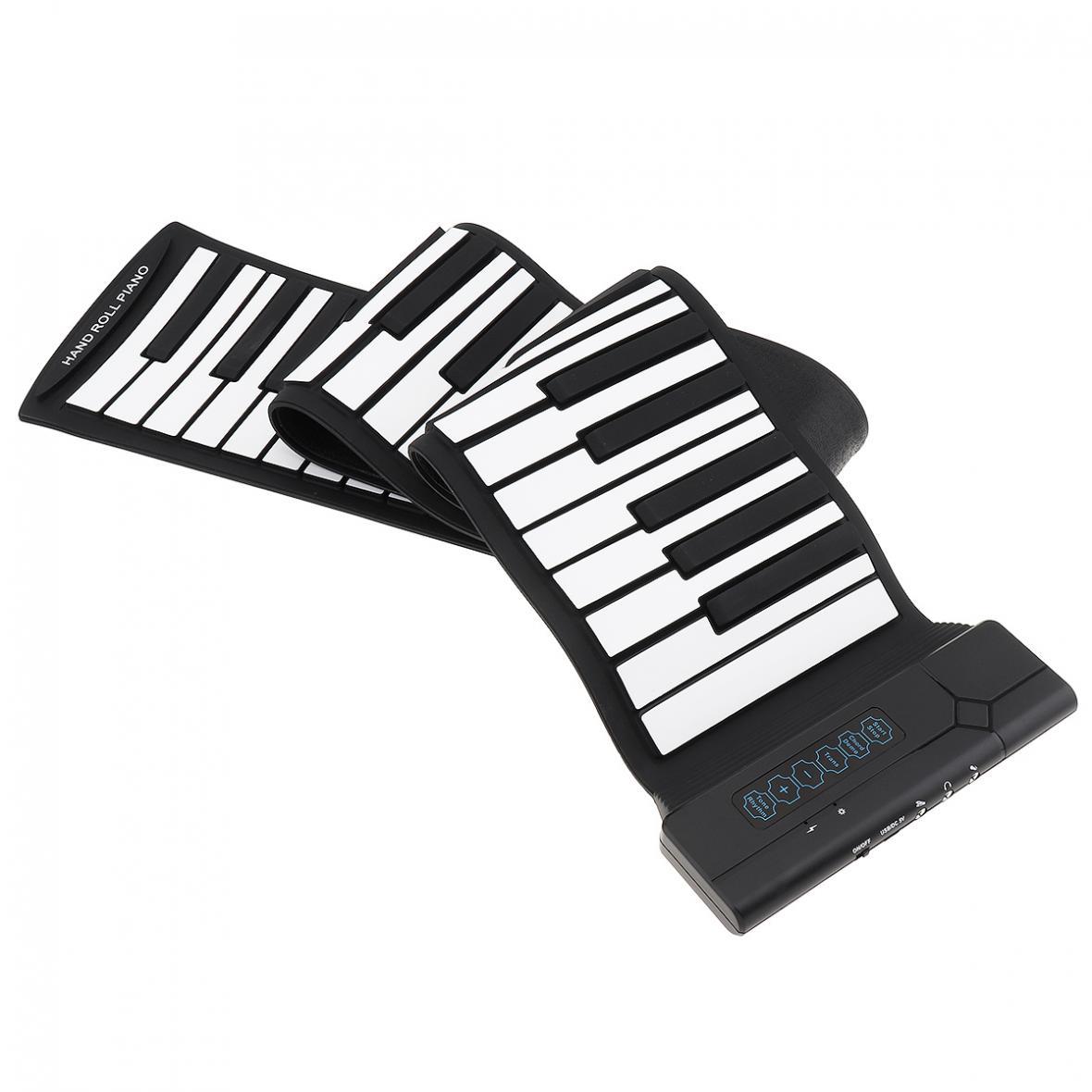 Portable Roll Up Piano 88 Keys Pure Musical Instrument Sound - Image 3