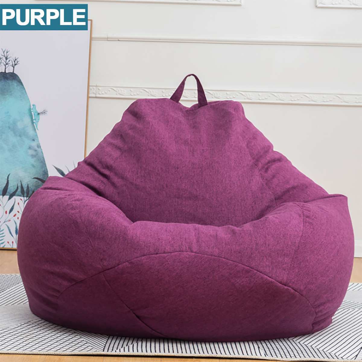 Comfortable Soft Giant Bean Bag Chair - Image 10