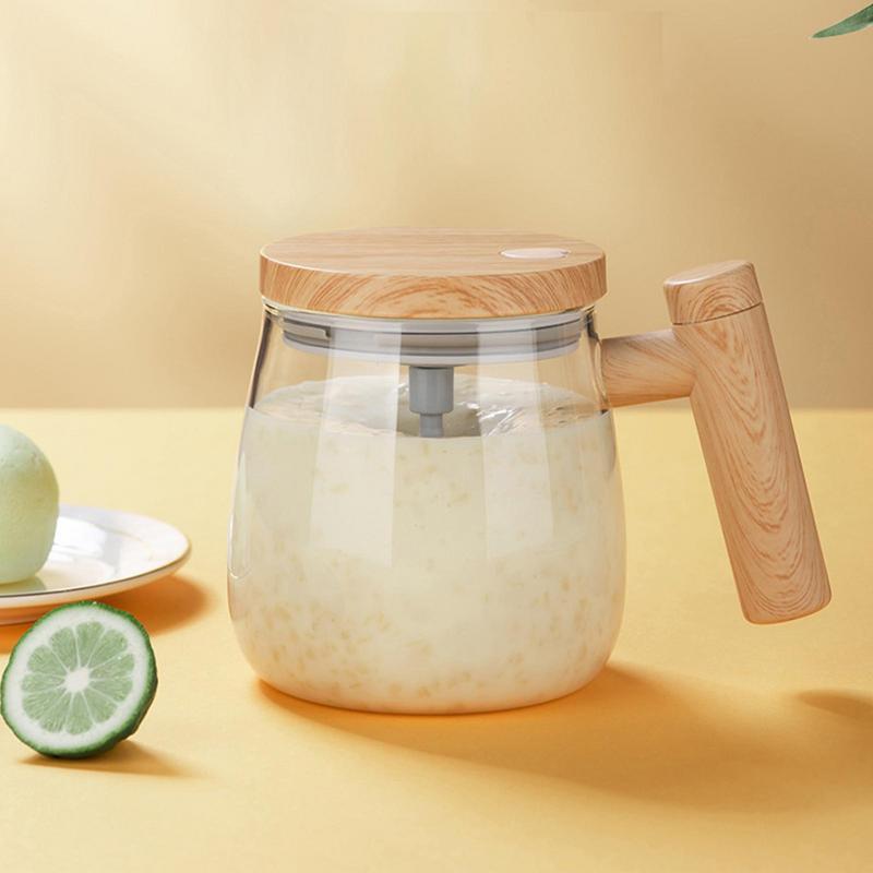 400ML Self Stirring Coffee Mug Electric Mixing Glass Coffee CupHigh Speed Fast Automatic Coffee Cup For Gyms Dining Room Kitchen Gadgets - Image 5