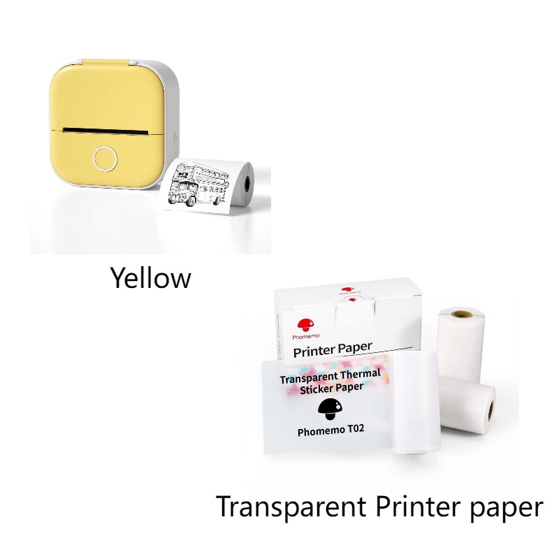 Portable Mini Thermal Label Printer Home Photo Printer Student Wrong Question Printer Bluetooth-compatible Mini Label Printer Price Tag - Image 9