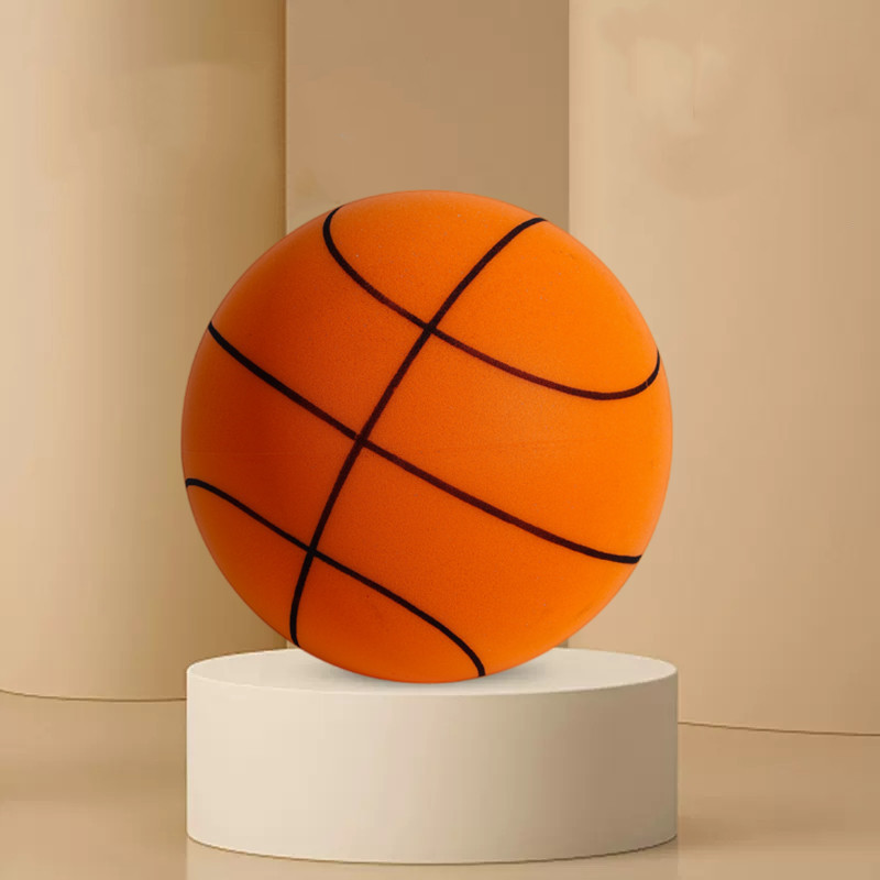 Silent High Density Foam Sports Ball Indoor Mute Basketball Soft Elastic Ball Children Sports Toy Games - Image 9