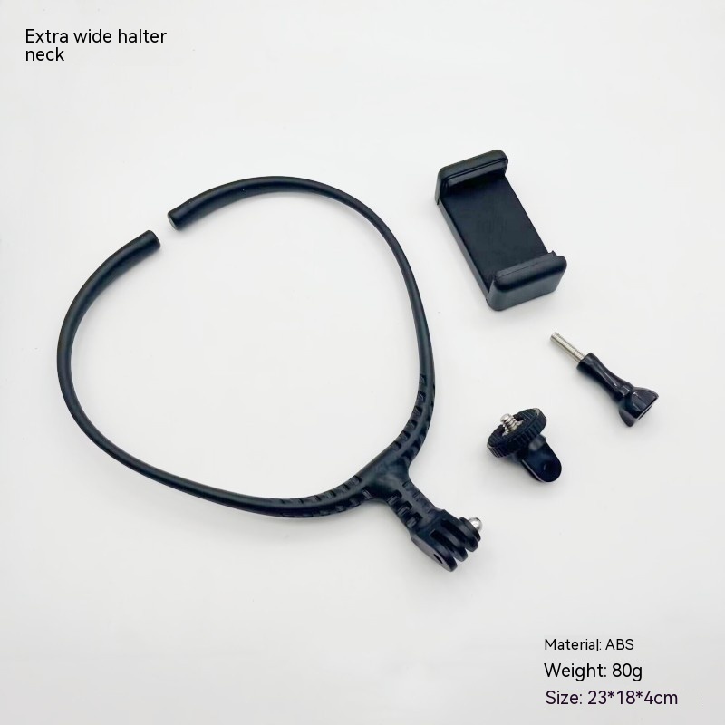 Halter Sports Camera Collar Mobile Phone Bracket 360 Camera Outdoor Luer Accessories - Image 6