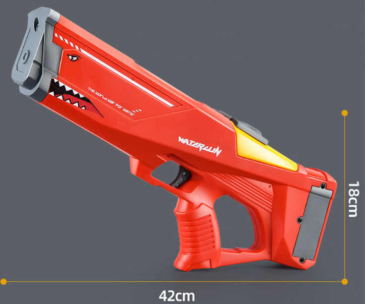 Automatic Electric Water Gun Toys Shark High Pressure Outdoor Summer Beach Toy Kids Water Fight Pool Party Water Toy - Image 9