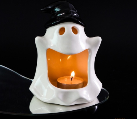 Special Halloween Ghost Festival Ceramic Craft Ornaments - Image 6